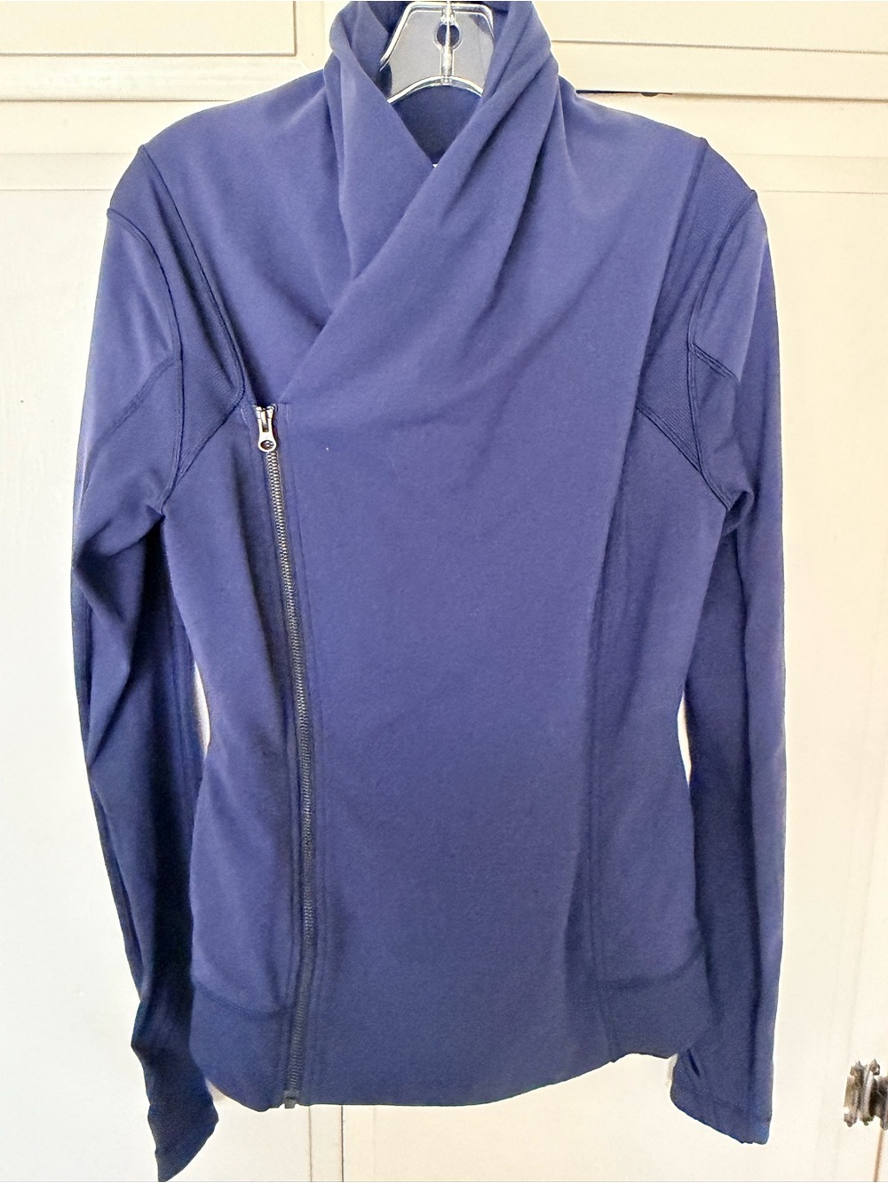 lululemon Bhakti yoga double zip jacket Dark Navy- hard to photograph